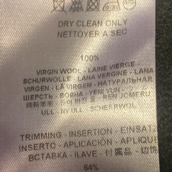 Harris Wharf London Coat Green Wool Woman 42 - Picture 7 of 9